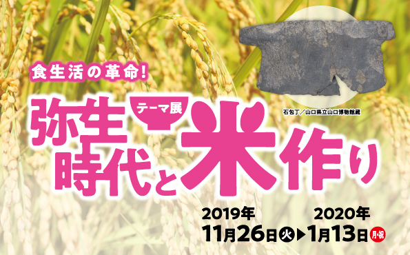 【テーマ展】弥生時代と米作り ―食生活の革命！―のイメージ